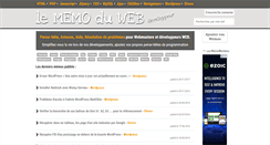 Desktop Screenshot of memo-web.fr